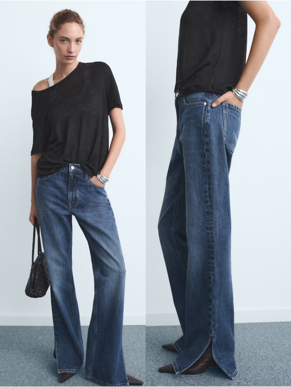 MANGO Straight Jeans